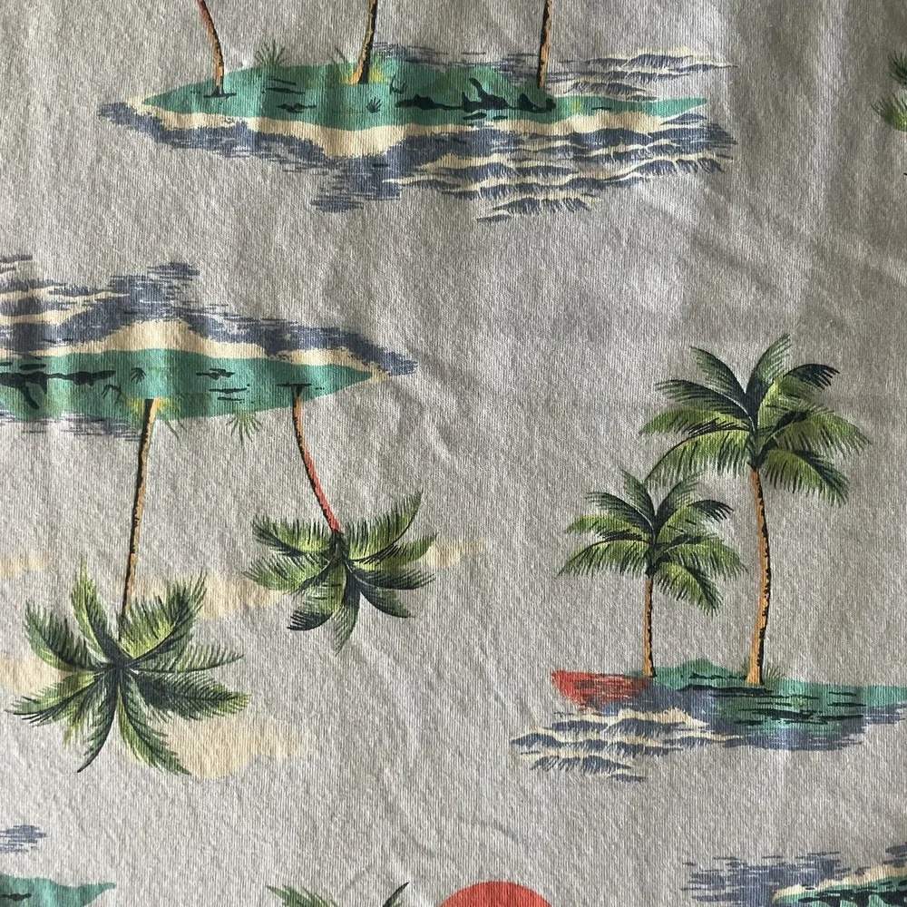 Old Navy Cami Dress Knit Tropical Coastal Casual Size 14